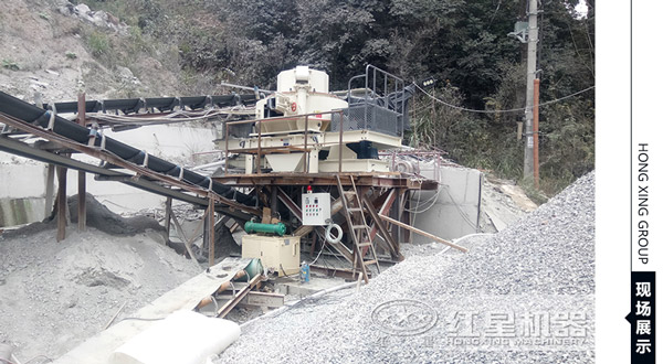 红星尾沙矿制砂机现场 红星尾沙矿制砂机现场