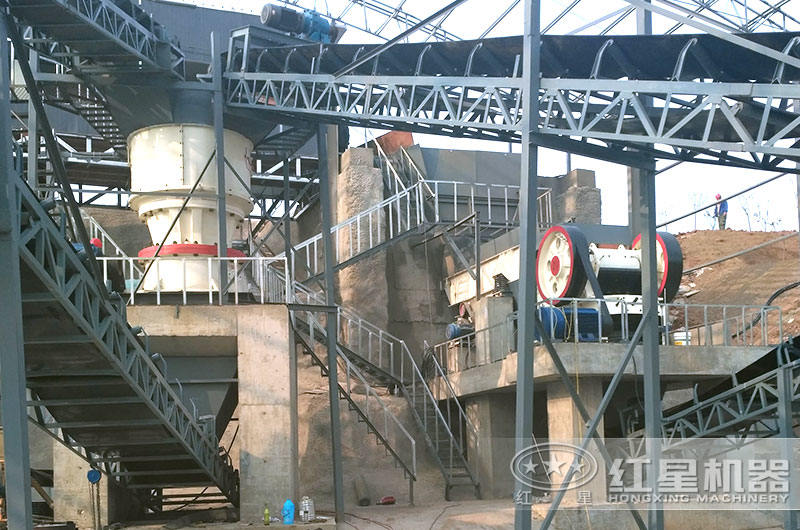 河北客户破碎生产线 河北客户破碎生产线