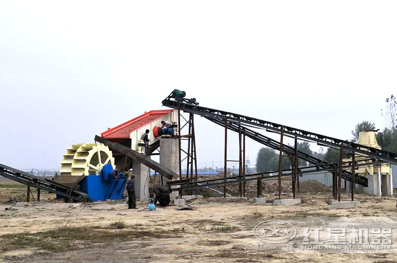 山东制砂客户现场 山东制砂客户现场