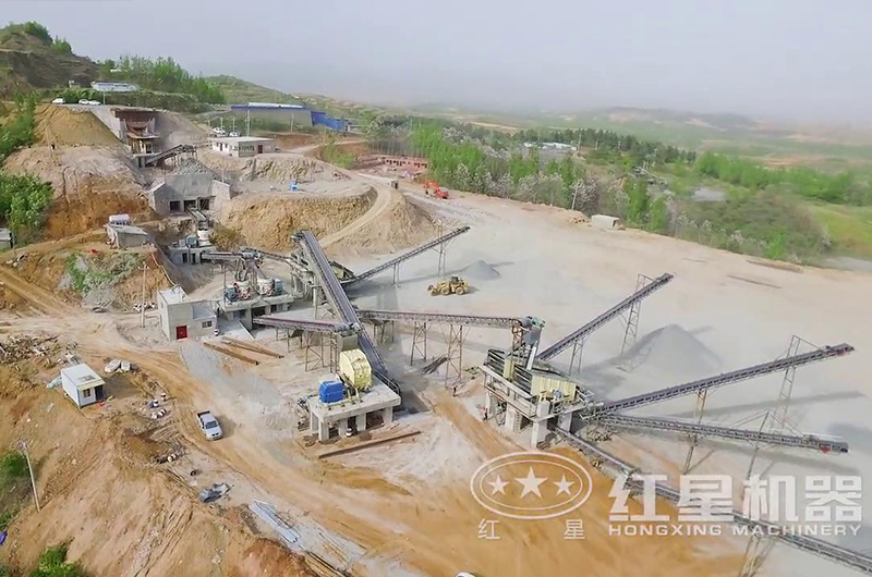 南阳玄武岩破碎现场 南阳玄武岩破碎现场