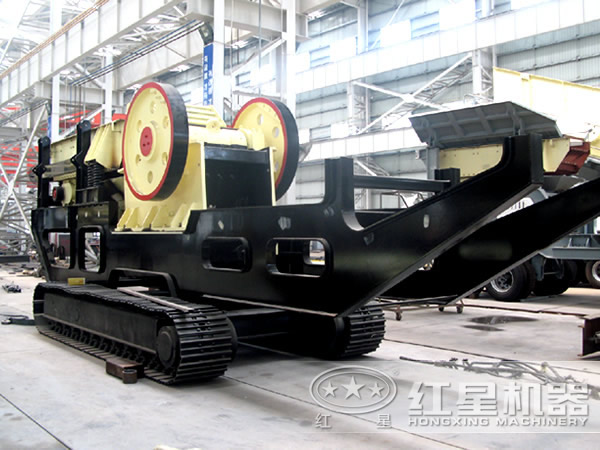 移动式石头破碎机图片 移动式石头破碎机图片